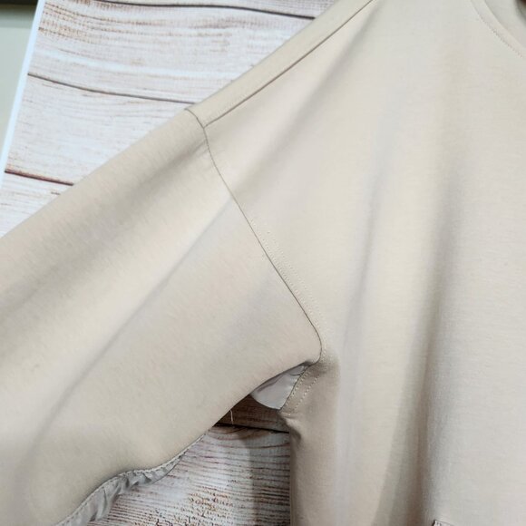 YoungLA Hoodie Sweatshirt Men's Medium Cream 521 Goat Graphic Spell Out Logo - Picture 3 of 16